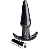 Frisky Vibracijski analni čep Smooth, črn | Shoptok.si