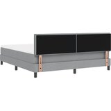  Krevet s opruga kutije Svijetlo siva 180 x 200 cm tkanina | shoptok.hr