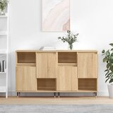 vidaXL Komoda 2 kosa sonoma hrast inženirski les | Shoptok.si