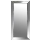 XORA STENSKO OGLEDALO, 88/188/5 cm steklo, leseni material | Shoptok.si