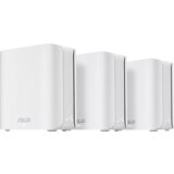 Asus ZenWiFi BD4 (3-paket) BE3600 Dual-band WiFi 7 (802.11be) Mesh sistem, dvojna 2.5G porta, napredna omrežna varnost, starševski nadzor, AiMesh - 90IG0960-MO3C40 | Shoptok.si