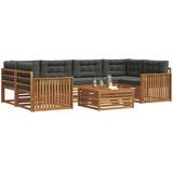  Set vanjskih sofa 7 kom. Prirodna i antracit | shoptok.hr