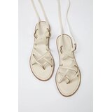 Trendyol shoes ženske sandale Takss25Sd00021, bež Cene