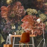 Foto tapeta - Retro Flowers - First Variant 490x350 | shoptok.hr