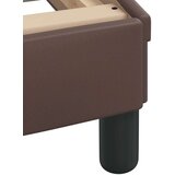  Posteljni okvir z vzglavjem rjav 80x200 cm umetno usnje, (21072815) | Shoptok.si