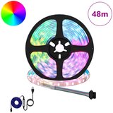  LED traka 12 pcs Crna i prozirna 4000 mm Bakar i plastika | shoptok.hr