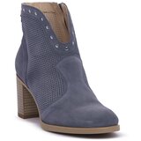 Nero Giardini Nizki škornji NERO GIARDINI 203 VELOUR AVIO Modra Cene