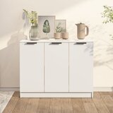 vidaXL komoda bijela 90,5x30x70 cm od konstruiranog drva Cijene