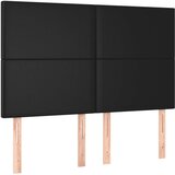  Okvir za krevet s uzglavljem crni 140x200 cm od umjetne kože | shoptok.hr
