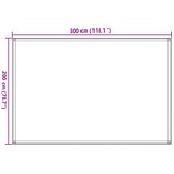  Tepih za šator 200 x 300 cm crni | shoptok.hr