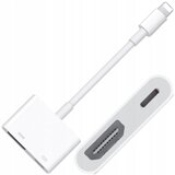 Co2 adapter hdmi kabel z lightning iphone ipad ipod full hd 60HZ, (21747887) Cene