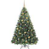  Umjetno božićno drvce s stalakom Zelena 180 cm PE i PVC | shoptok.hr