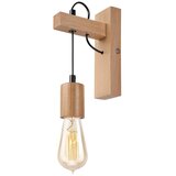  Zidna svetiljka LEON 1xE27/60W/230V hrast | Eponuda.com