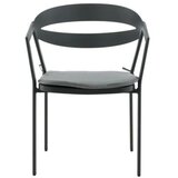 Venture Home Slit vrtna stolica s rukohvatima, crna | shoptok.hr