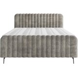 MID.YOU POSTELJA Z VZMETNICO 140 cm x 200 cm , les, tekstil, leseni material rjava | Shoptok.si