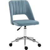 pisarniški stol poliester 48Š x 60G x 79–91V cm Modra, (5000242976)