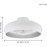 Eglo 94548 - plafonska lampa mogano 1xE27/60W/230V | Eponuda.com