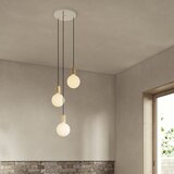 Tala Bela/v naravni barvi zatemnitvena viseča svetilka ø 25 cm – | Shoptok.si