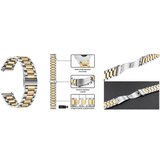 Chameleon Kovinski pašček 22 mm, Silver Gold, za pametno uro | Shoptok.si
