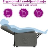  Naslonjač od umjetne kože crni | shoptok.hr