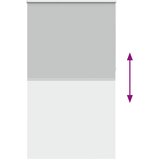 Rolo zavjesa Blackout svijetlo siva 140x210 cm Širina tkanine | shoptok.hr