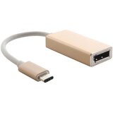 E-green Adapter USB 3.1 tip C (M) - Display Port (F) metalni Cene