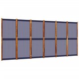  The Living Store Paravan 6-delni temno moder 420x180 cm - Paravan, (21499244) | Shoptok.si