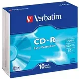 1x10 CD-R 80 700MB 52x Data Life Slim Case
