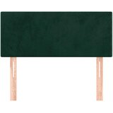 Uzglavlje tamnozeleno 80 x 5 x 78/88 cm baršunasto | shoptok.hr