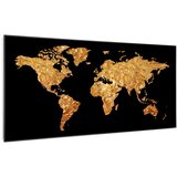 Klarstein Wonderwall Air Art Smart, infrardeči grelnik, zlat zemljevid, 120 x 60 cm, 700 W cene