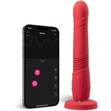 Lovense Gravity Thrusting Dildo Cene
