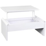 XORA klubska miza, bela | Shoptok.si