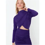 Trendyol Women's Purple Long Sleeve Top - Women
