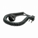 Bachmann Podaljšek 220V spiralni 1m črn | Shoptok.si