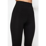 Trendyol Ženske pantalone Fashion crna | siva | ePonuda.com
