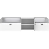 Modern Living Tv-element Rion, Bela, Osvetlitev | Shoptok.si