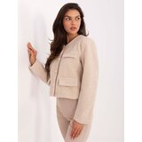 RUE PARIS Jacket-IT-KR-FL9586.64-light beige | Shoptok.si