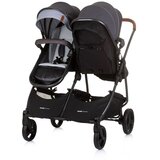 Chipolino dječja kolica za blizance ili dvoje djece Duo Smart Silver Grey | shoptok.hr