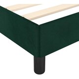  Okvir za krevet bez madraca tamnozeleni 100x200 cm baršunasti | shoptok.hr