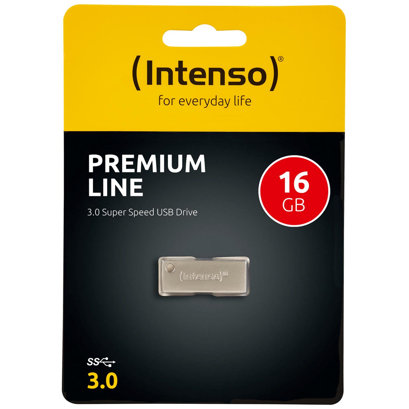 Intenso (Intenso) USB Flash 16GB Hi-Speed USB 3.0 up to 100MB/s, Premium Line - USB3.0-16GB/Premium Line | shoptok.hr