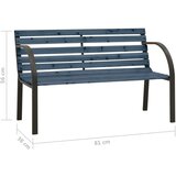  Dječja vrtna klupa 81 cm od kineske jelovine siva | shoptok.hr