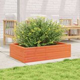  Vrtna sadilica voštano smeđe boje 90 x 60 x 46 cm od borovine | shoptok.hr