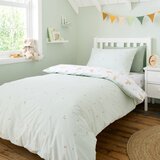 Bianca Bela/zelena bombažna otroška posteljnina za posteljico 120x150 cm Mini Moo Cow – | Shoptok.si