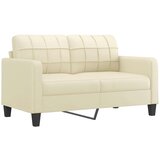  Dvosjed od tkanine krem 140 cm od umjetne kože | shoptok.hr