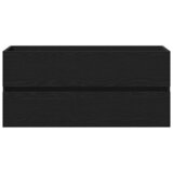  Kupaonski ormarić za sudoper Crni hrast 90 x 39 x 62 cm | shoptok.hr