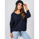 BASIC Feel Good Blouse-TP-BZ-5472.00P-navy blue | Shoptok.si