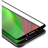 Cadorabo Motorola MOTO E5 PLUS - Zaščitna folija za transparentna s črno barvo - Zaščitno steklo s kaljenim zaslonom s trdoto 9H in 3D dotikom, (20563118) | Shoptok.si