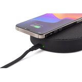 Lexon OSLO ENERGY+ Brezžični Polnilec 10W QI + 5W Bluetooth Zvočnik ČRNA Slike