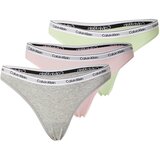 Calvin Klein Underwear Tangice pegasto siva / svetlo zelena / roza | Shoptok.si