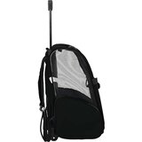 Kolica za kućne ljubimce 3-u-1 dizajn crna 48x32x(57-106) cm Oxford tkanina | shoptok.hr
